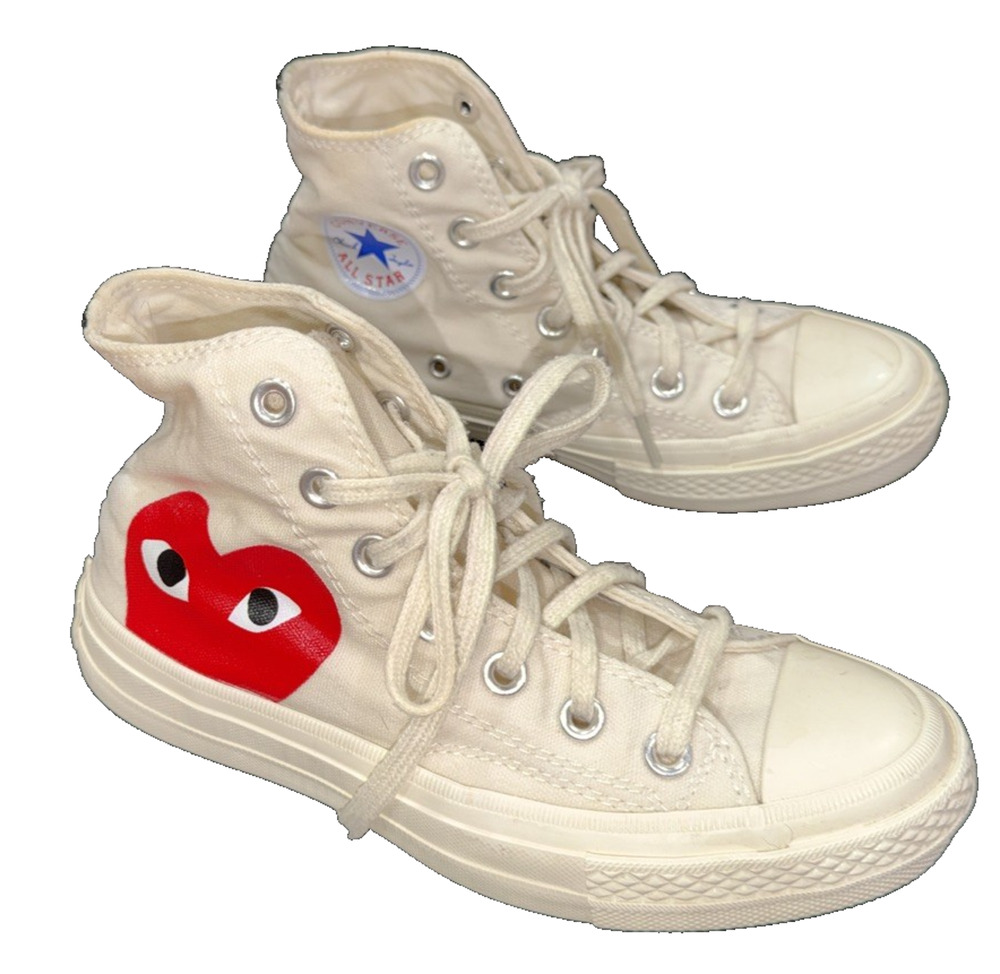 Converse CDG PLAY Chuck 70 Hi Sneakers W5.5/M3.5